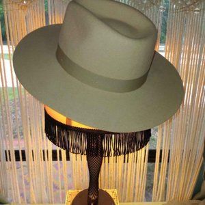 100% Wool Wide Brim Hat